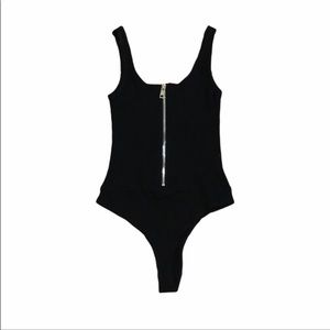 Black Tank Top Bodysuit